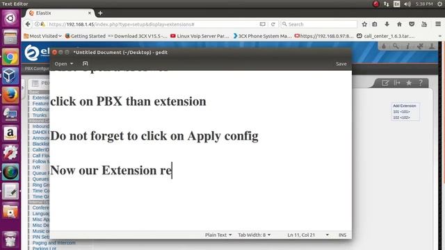 How To Create ADD Extension & Configure SIP phone On ELASTIX PBX 2.5 , Elastix PBX Tutorial Part-2 смотреть онлайн