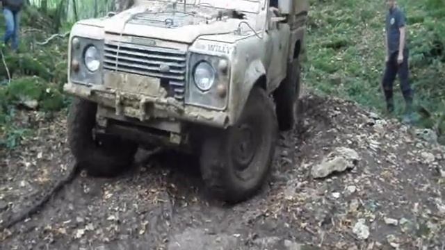 Landrover Defender Offroad trip to Thenissey 2013 смотреть онлайн