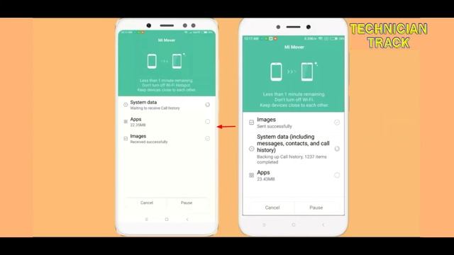 😲How to use MI MOVER | How to transfer all data from your old to new device | Call history | Contac смотреть онлайн
