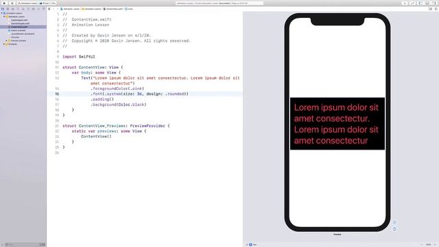SwiftUI Text смотреть онлайн