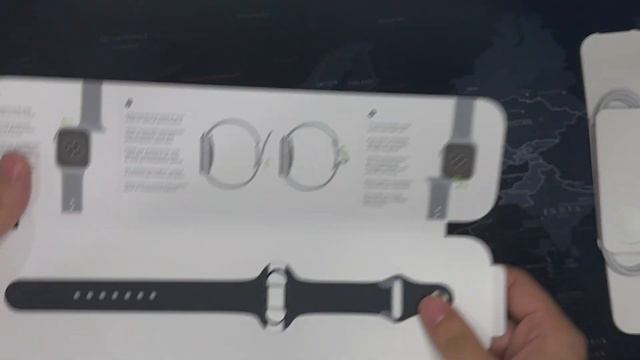 Apple Watch 8 45mm GPS + Cellular Stainless Steel Case + Slate Blue Sport Band Unboxing