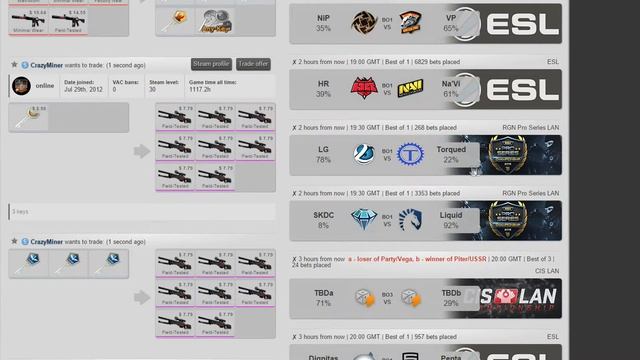CS:GO Betting Predictions - 17/11/2015 смотреть онлайн