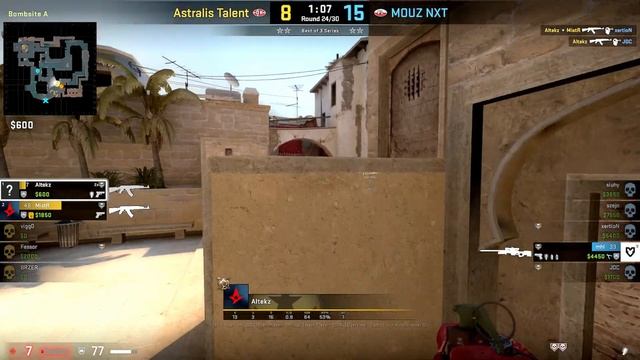 MOUZ NXT vs Astralis Talent Highlights / at Pinnacle Winter Series 3 смотреть онлайн