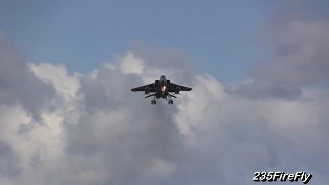 Indian Air Force - Jaguar Fighter Jets Crosswind Landing - Red Flag 2016 смотреть онлайн