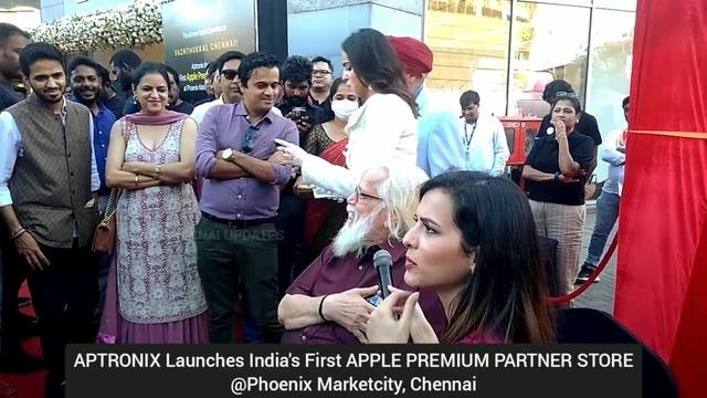 Aptronix Inaugurates India’s first Apple Premium Partner Store at Phoenix Marketcity Chennai смотреть онлайн