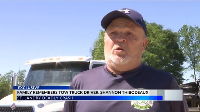 Family remembers tow truck driver after deadly I-49 crash смотреть онлайн