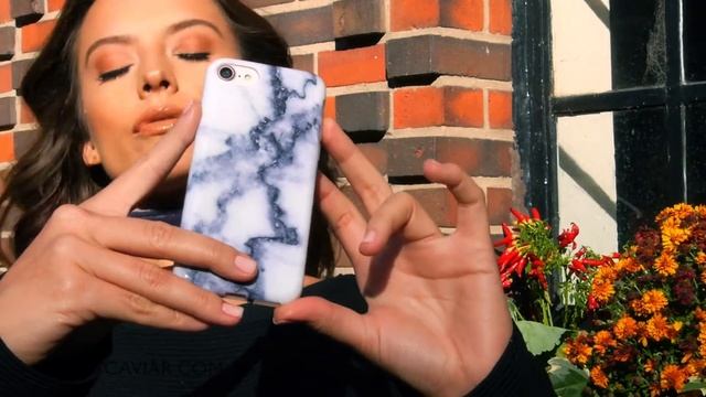 Gray Matter Marble iPhone Case by Velvet Caviar смотреть онлайн