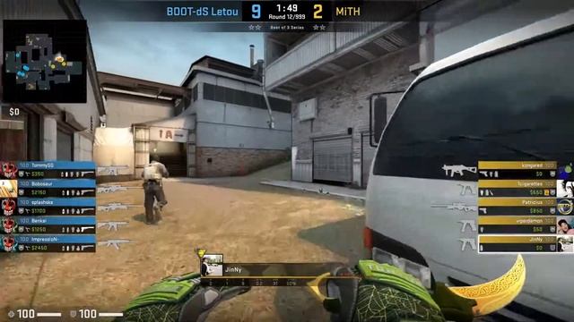 Let's Play - CS:GO, MiTH vs BOOT-d[S], Map 1 - Cache (20th of August 2018), IEM Chicago 2018 Asia.. смотреть онлайн