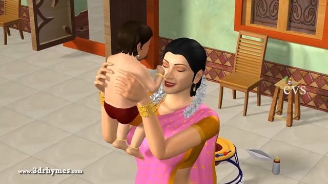 Edavaku Edavaku - 3D Animation Telugu Nursery Rhyme for children смотреть онлайн