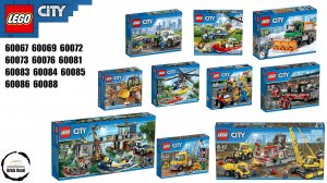 лего сити обзор зимних наборов