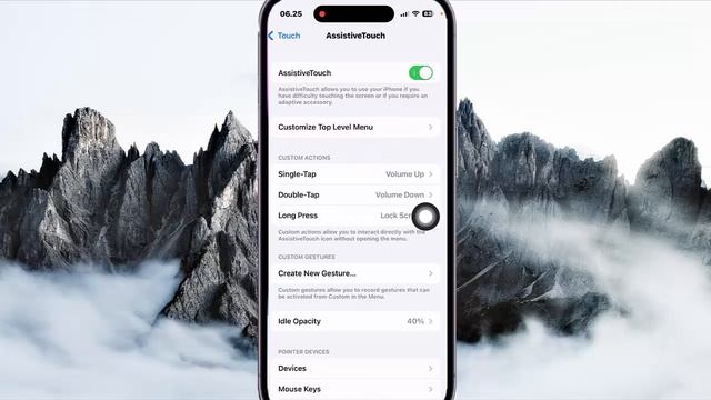 How to set Assistive Touch Long Press Action as Mute in iPhone 14 Pro смотреть онлайн