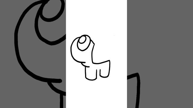 HOW TO DRAW AMONG US IMPOSTOR EASY 😈 смотреть онлайн