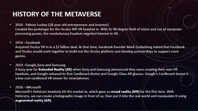 Ep.1 - METAVERSE SERIES: THE HISTORY OF METAVERSE смотреть онлайн