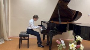 И.С.Бах Двухголосная инвенция ля минор №13