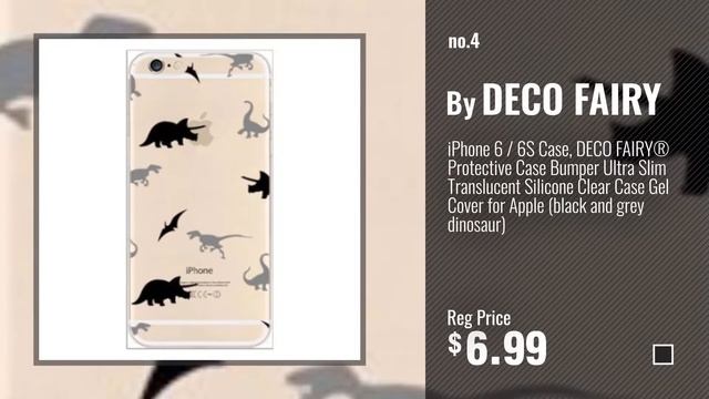 Top 5 IPhone 6 Case Dinosaur [2018 Best Sellers]: iPhone 6 Case, JAHOLAN Amusing Whimsical Design смотреть онлайн