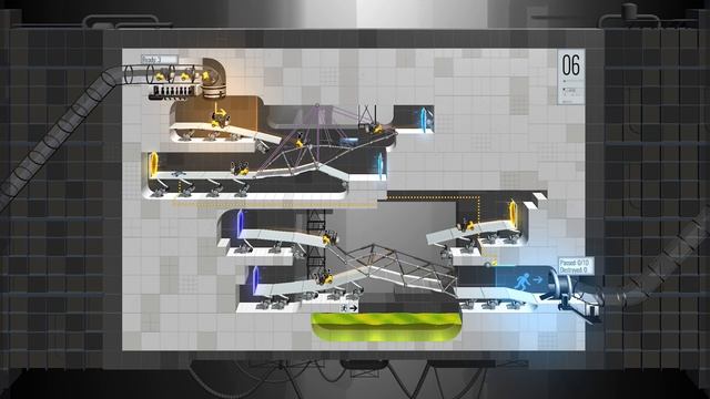 Bridge Constructor Portal: Levels 1 2 3 4 5 6 7 8 9 10 Walkthrough & iOS Gameplay (by Headup Games) смотреть онлайн