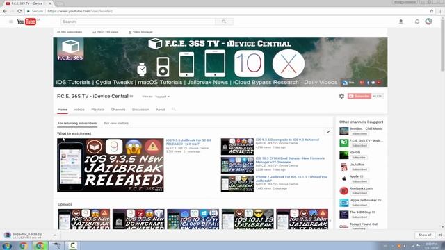 iOS 10.2 Jailbreak - How to Fix Cydia Impactor Certificate Error смотреть онлайн