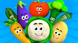 Десять Маленьких Овощей + Больше Обучающих видеороликов и подпевающих Песен для детей