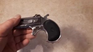 Обзор пневматического пистолета ASG Marushin Derringer (Remington model 95) 6 мм GG Airsoft. Отстре