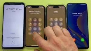 iPhone 13Pro Vs iPhone 14Pro Incoming Call / Outgoing Call Xiaomi Redmi Note 9S Vs HUAWEI Nova Y90