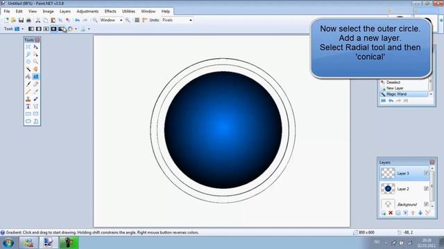 How to make a nice logo in Paint.NET. | CinemaDesigned смотреть онлайн