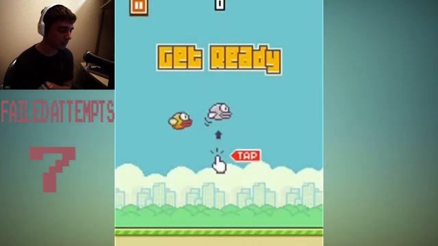 Flappy Bird | IOS RAGE Plays! смотреть онлайн