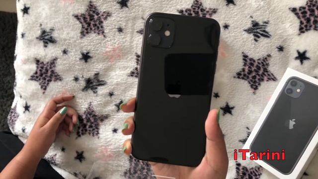 iPhone 11 Black unboxing || iTarini || смотреть онлайн