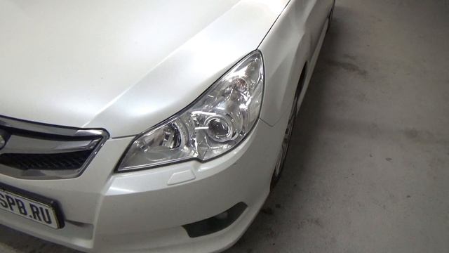 Subaru Legacy V. Улучшаем штатный ксенон и спасаем стёкла фар. смотреть онлайн