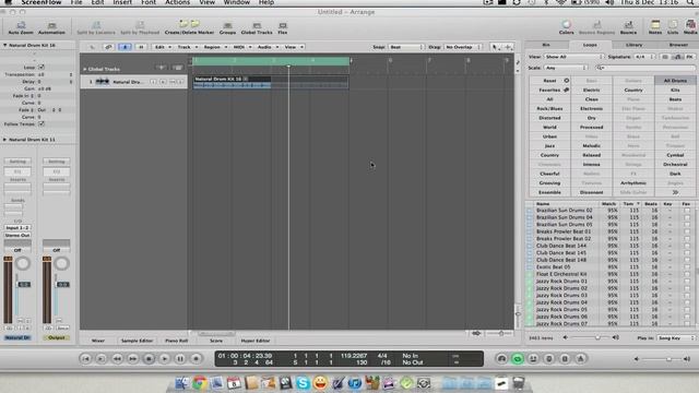 Logic Pro 9: Logic's Grid/Snap Modes/Apple Loops смотреть онлайн