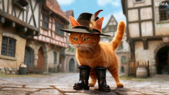 забавная анимация Puss in Boots смотреть онлайн