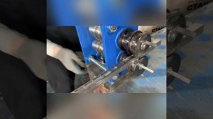 Блок усиления профильной трубы с декоративными роликами