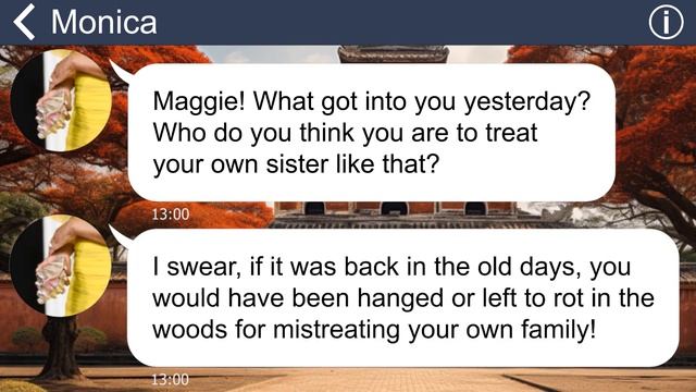 [Apple] My mother secretly allows step-sister to poison me, yet they had to face unexpected penalty смотреть онлайн