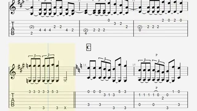 lovin'/Mrs. GREEN APPLE[ソロギター TAB譜面] смотреть онлайн