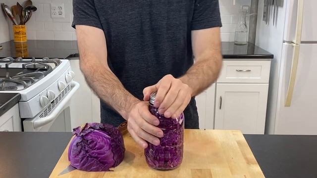 Simple Healthy Garnish | Pickled Red Cabbage | Starts With Kitchen смотреть онлайн