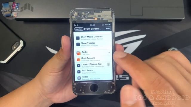 iPhone 4s Trong Suốt iOS 6.1.3 | Dùng Cử Chỉ Vuốt Với Activator смотреть онлайн