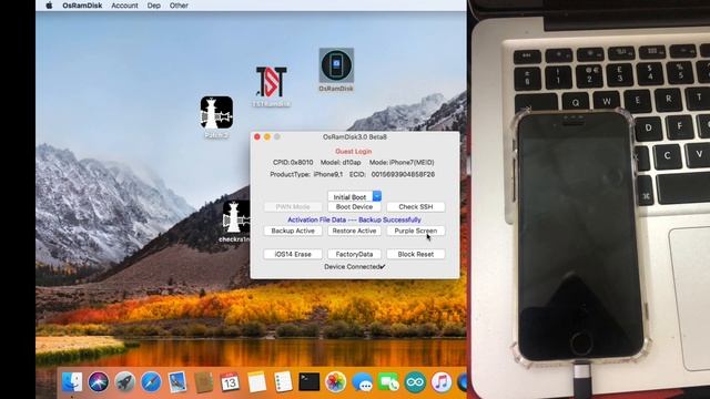 IPhone 7 IOS 15.5 ICloud Bypass BaseBand Disable No Signal #icloudbypass  #ios15bypass #osramdisk