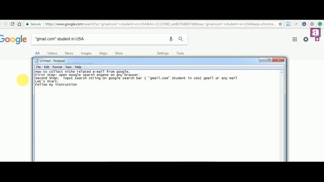 How To Collect Unlimited USA Valid Email Address Using By Google | смотреть онлайн