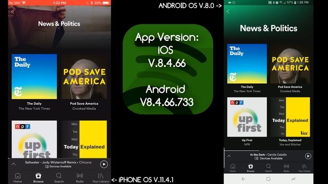 SPOTIFY ON IOS VS SPOTIFY ON ANDROID? HOW DO THEY COMPARE? смотреть онлайн