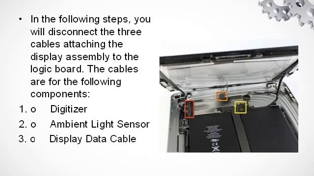 iPad Wi-Fi assembly, Ambient Light Sensor Replacement смотреть онлайн