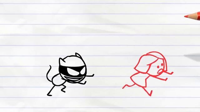 Pencilmate Loses His Head! -in- 