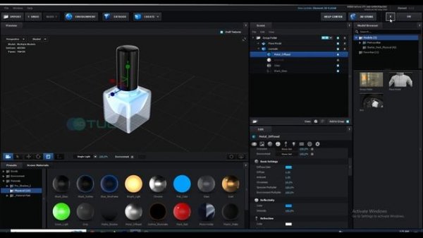 Realistic glass render in After effects element 3d | After effects | Tips and tricks