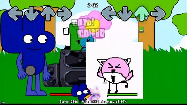 Fnf Dave And Bambi: Golden Apple Edition: Bookey Mod: Spacey Pixel Bf Reskin