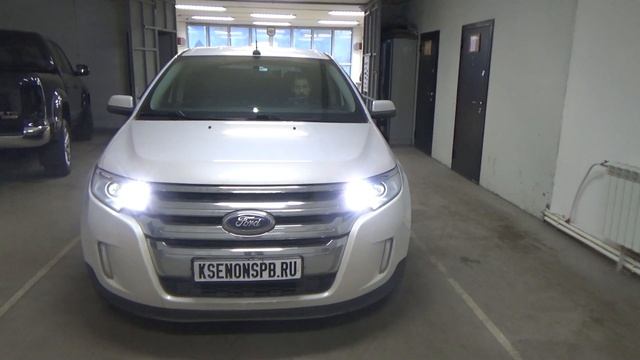 BI LED KOITO на FORD EDGE + HPL Crossfire смотреть онлайн