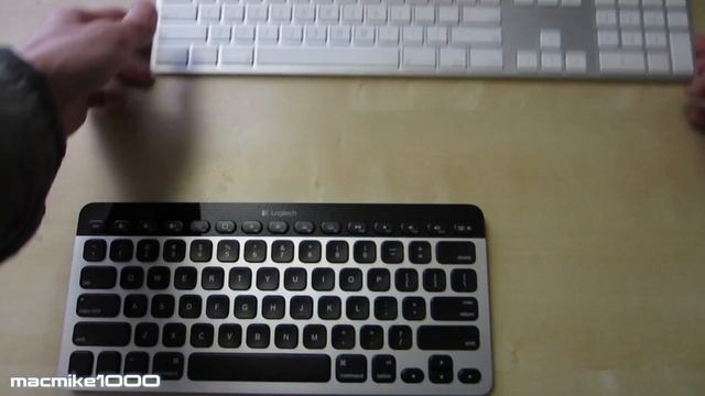 Unboxing: Logitech K811 Bluetooth Easy-Switch Illuminated Apple Keyboard смотреть онлайн