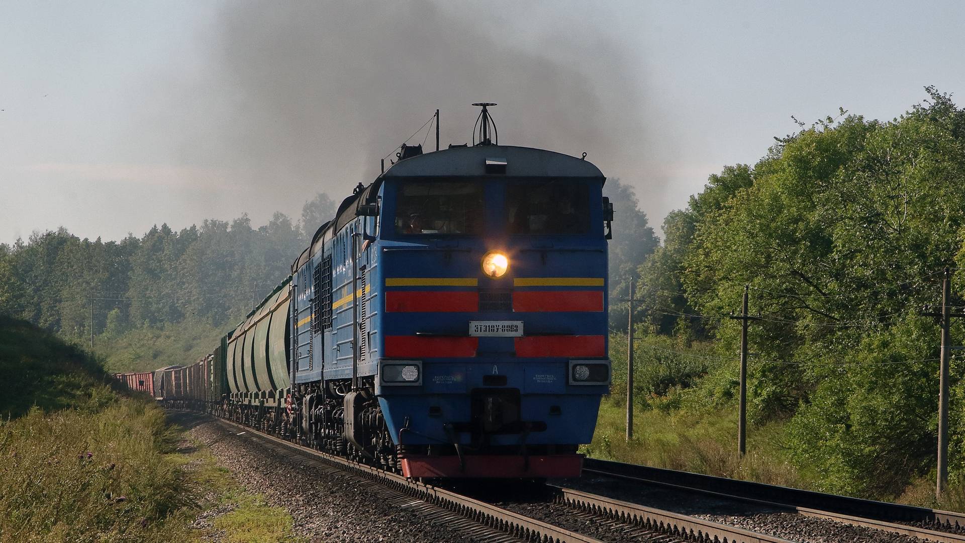 Грузовые поезда - 13 смотреть онлайн