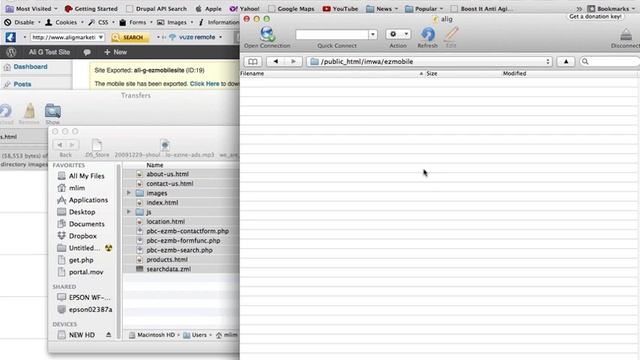 Instapop Mobile Web App - EZMobile Site Integration смотреть онлайн