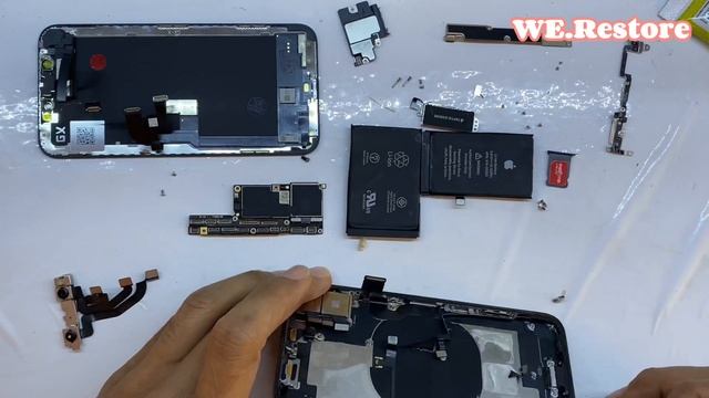 iPhone X back cover replacement with original for my customer | iPhone X restoration смотреть онлайн