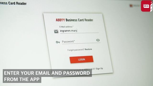 ABBYY Business Card Reader Web: Scan with iPhone – Access on Computer! смотреть онлайн