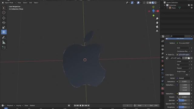 APPLE LOGO IN BLENDER смотреть онлайн