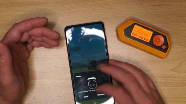 Flipper Zero Bluetooth Spam Testing